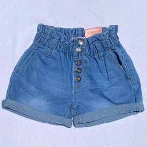 Medium Wash Denim Shorts